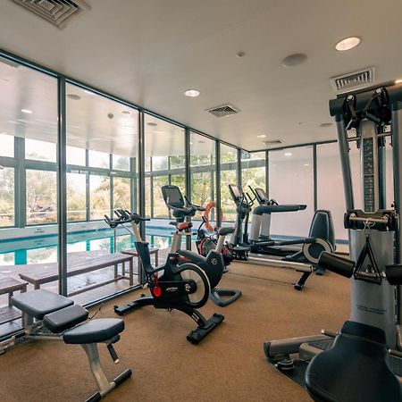 亚拉格林 博尔基尼酒庄葡萄园水疗度假村酒店 外观 照片 The gym at the hotel